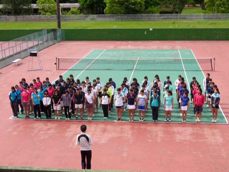 硬式テニス部 インターハイ水戸地区予選女子団体で3位 大成女子高等学校